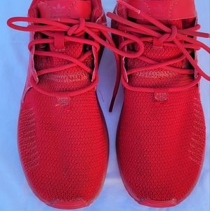 Adidas Red Running Shoes Boys Size 3